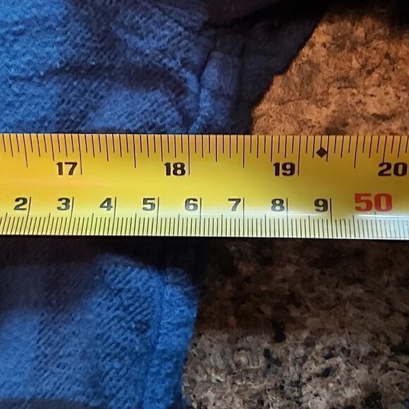 Abercombie Kids 100% Cotton Button Down Blue/Black Buffalo Plaid Shirt-S 15/16 - Picture 3 of 5